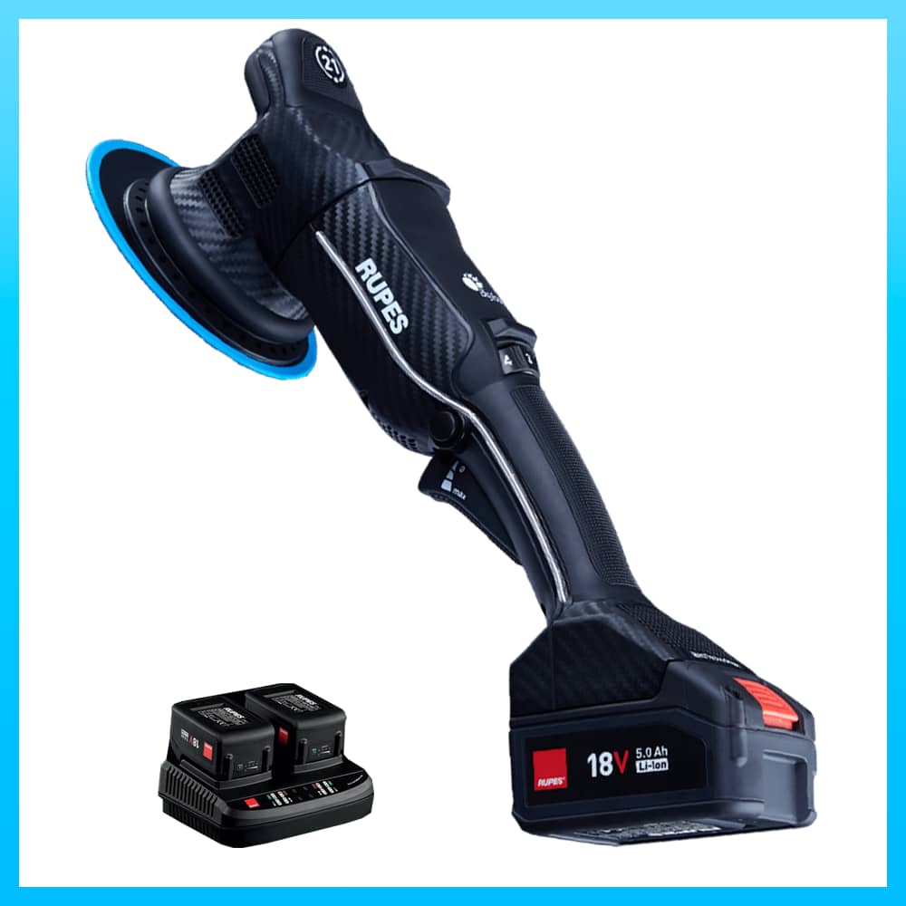 RUPES IBrid HLR21 Bigfoot Random Orbital Polisher Professional