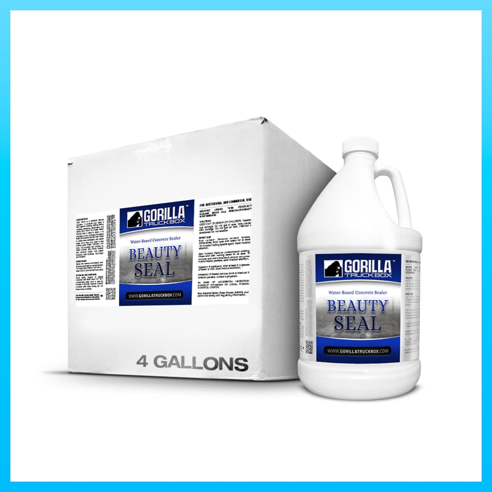 Gorilla Beauty Seal Water-Based Concrete Sealer - Case (4 Gallons)