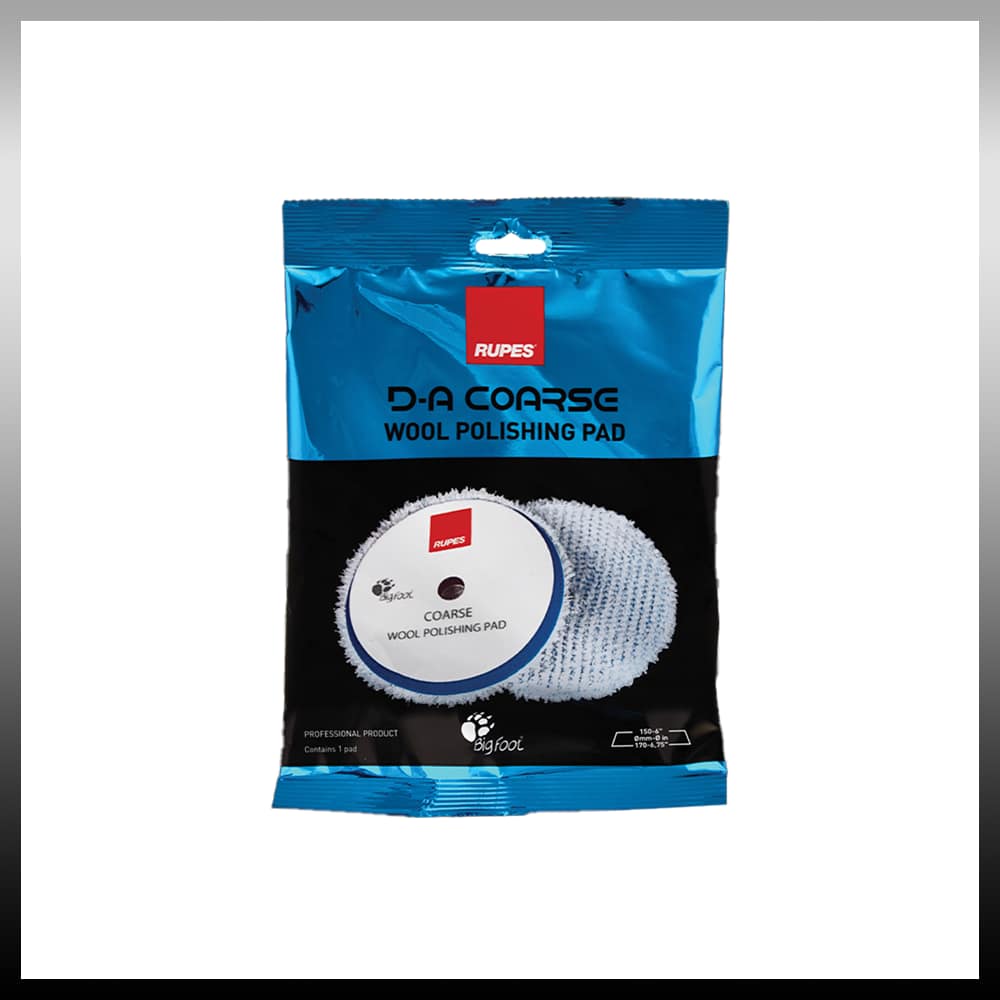 Rupes BW Coarse 6" Blue Wool Polishing Pads