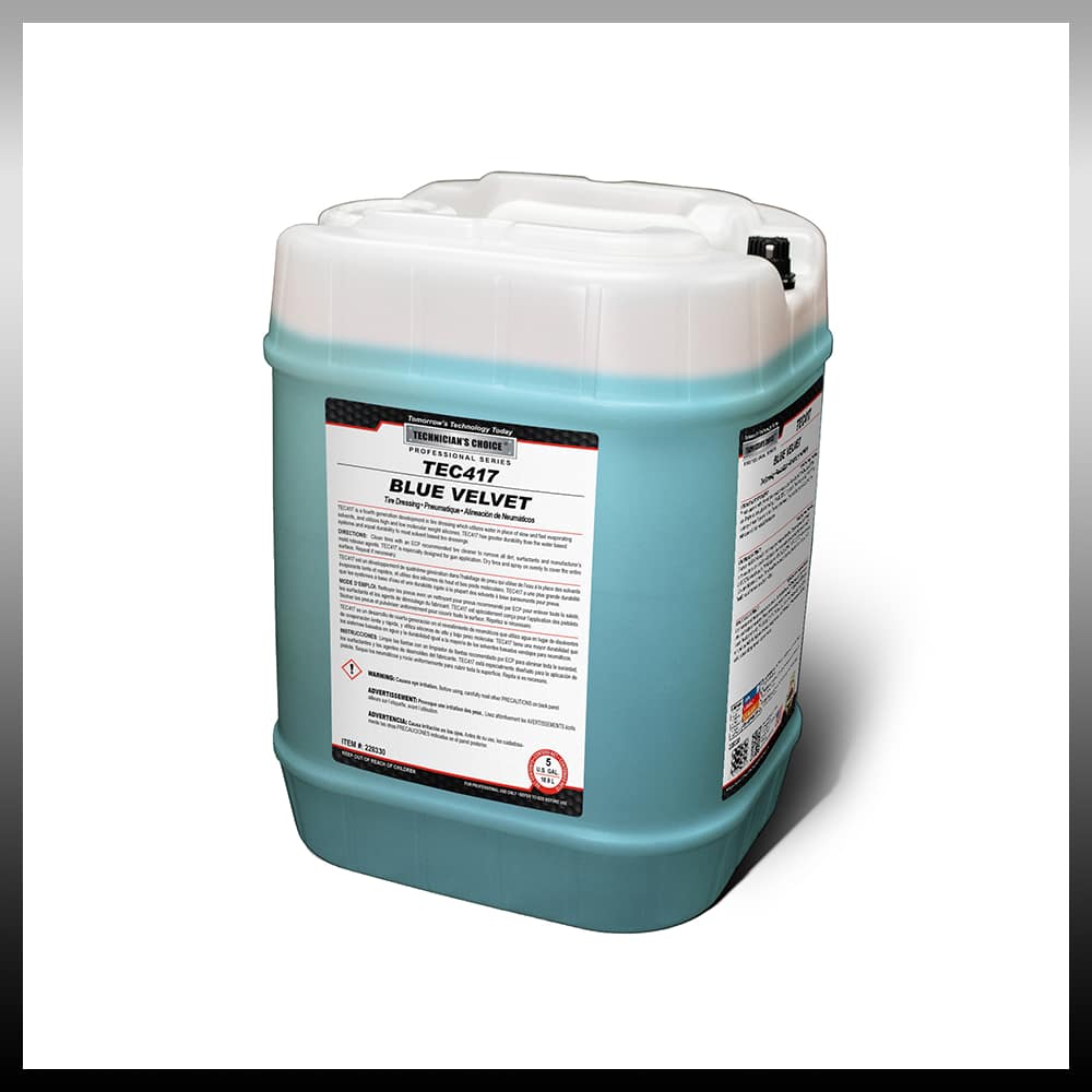 TEC417 Blue Velvet Tire Dressing (5 Gallon)