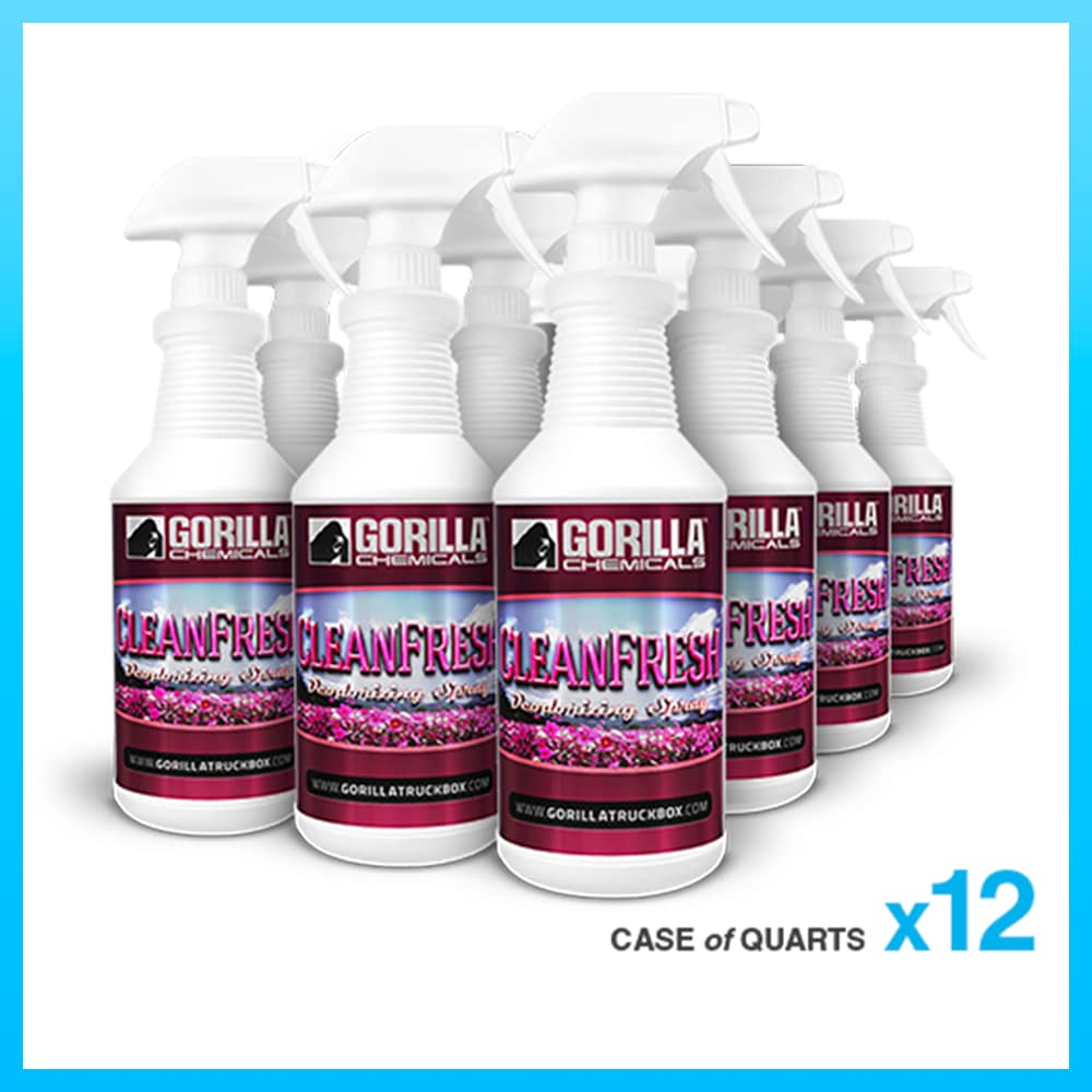 Gorilla Clean Fresh Deodorizer - Case (12 Quarts)