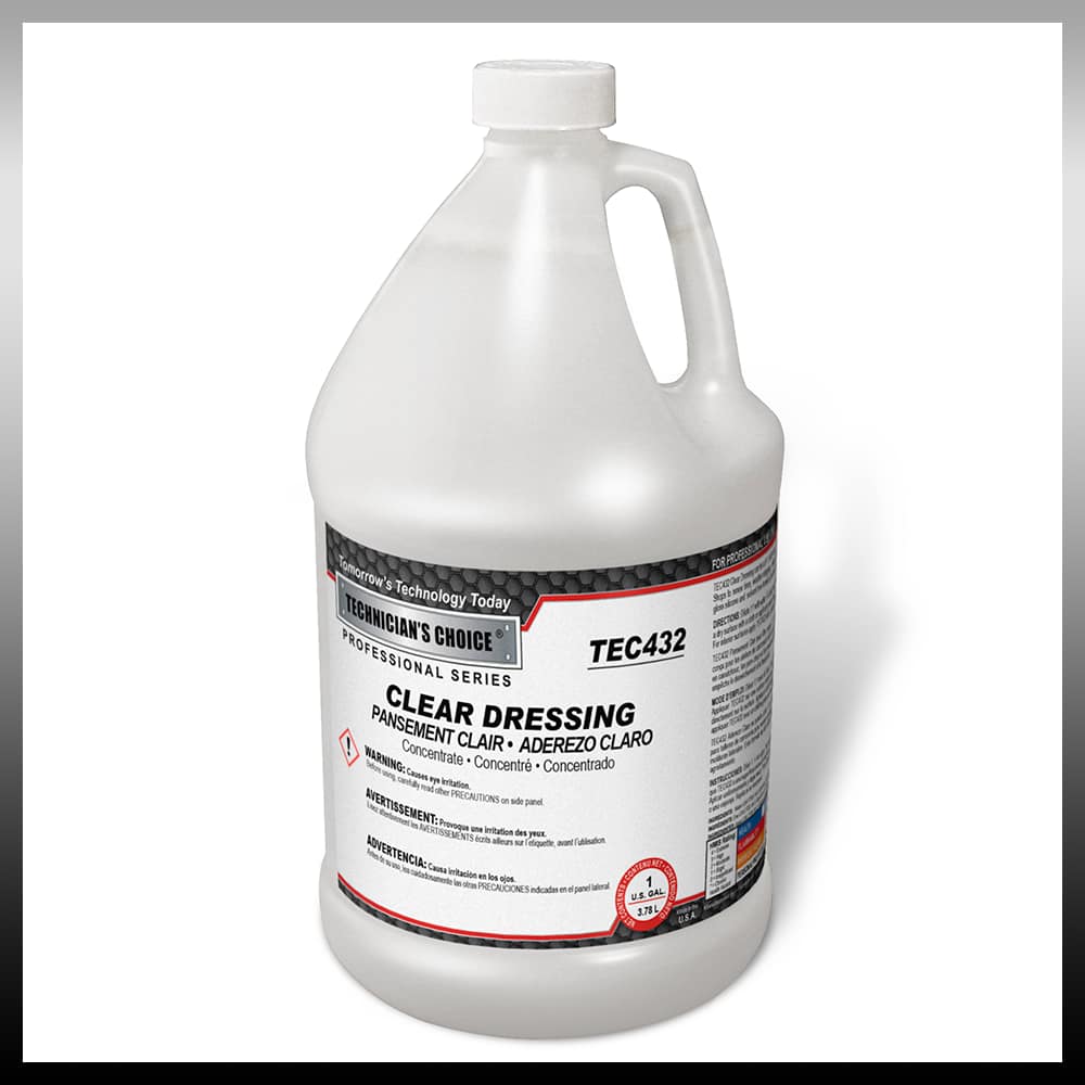 Technicians Choice | TEC432 Clear Dressing Concentrate (1 Gallon)