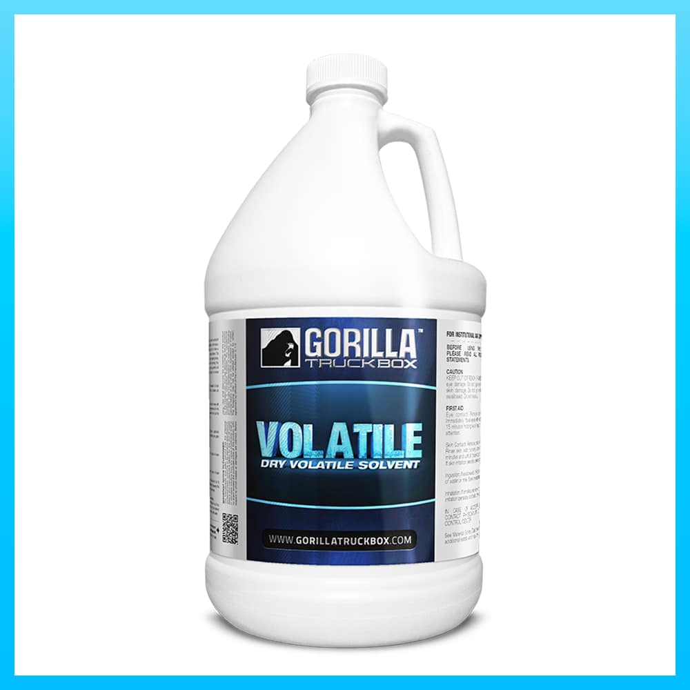 Gorilla Truckbox - Dry Volatile - Dry Cleaning Solvent, Gallon