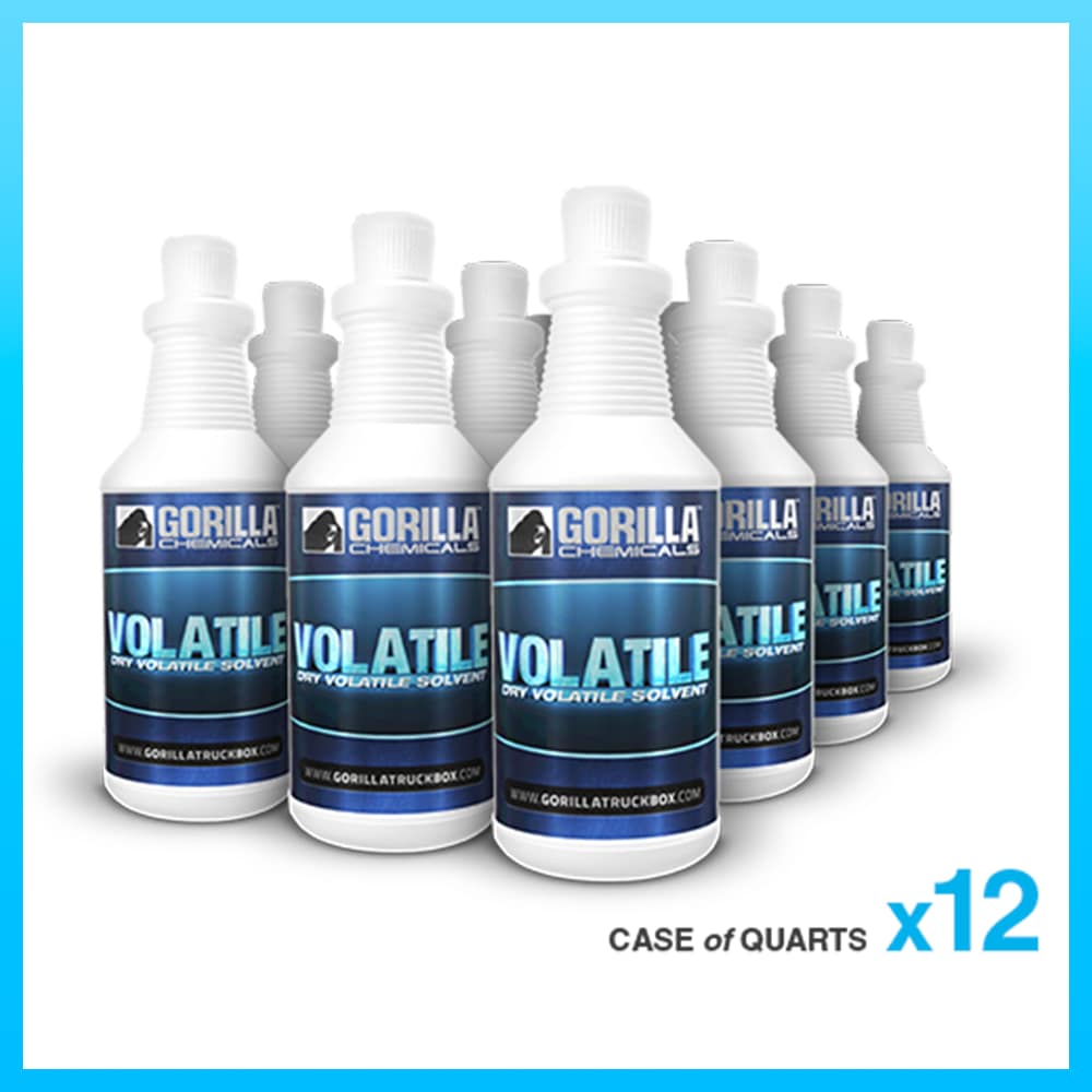 * Gorilla Truckbox - Gorilla Dry Volatile - Dry Cleaning Solvent Case (12 Quarts)