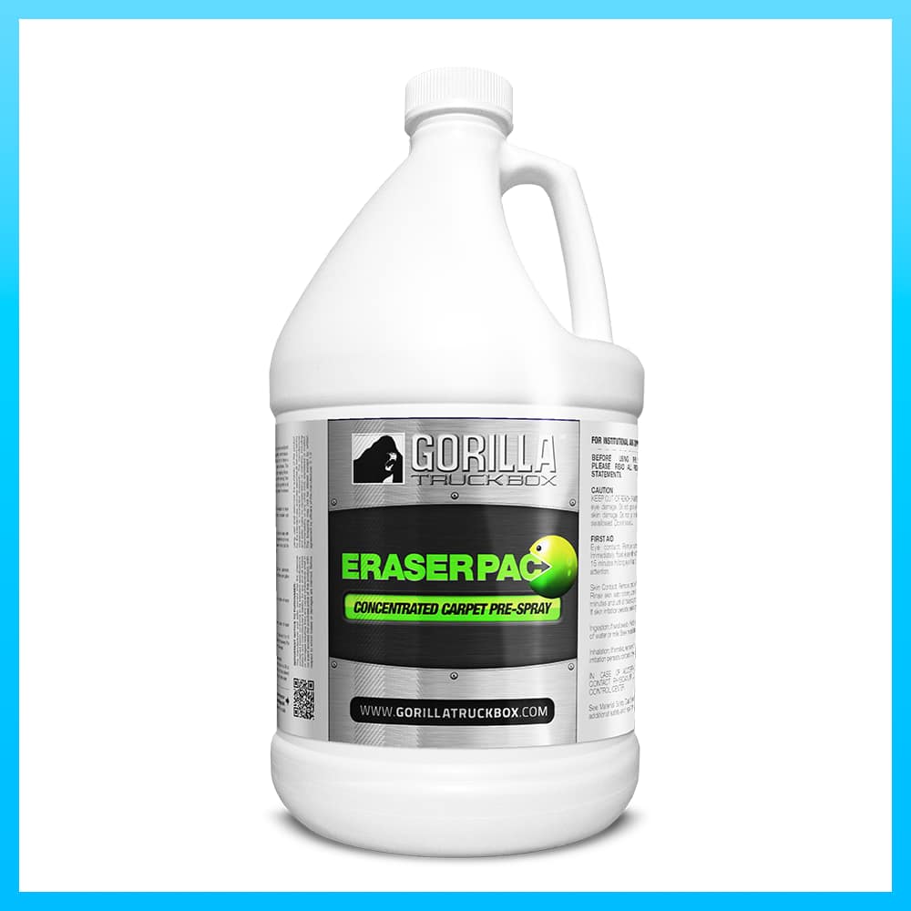 Gorilla Truckbox - Gorilla EraserPac - Alkaline Pre-Spray, Gallon