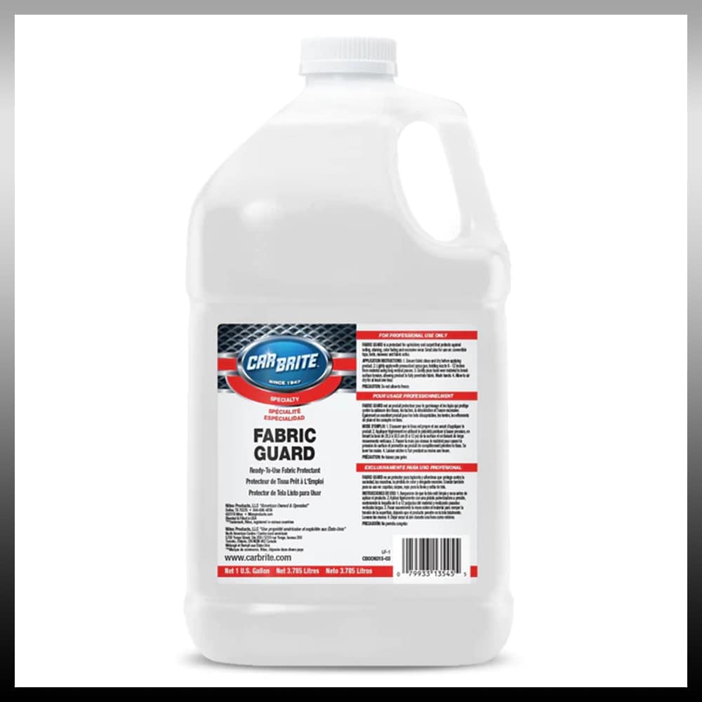 Car Brite | Fabric Guard (One Gallon) | Fabric Protectant