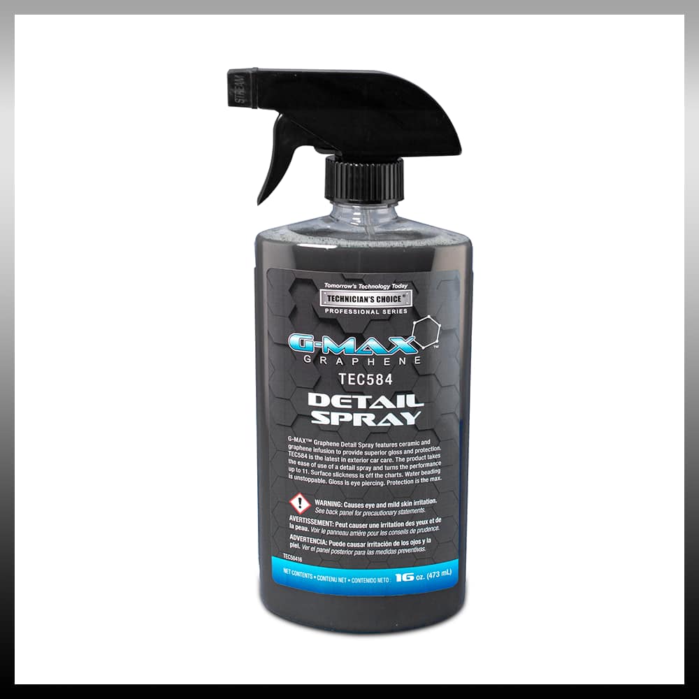 TECHNICIANS CHOICE - G-Max Graphene Detail Spray TEC584 - Ceramic Protectant (16 Ounces)