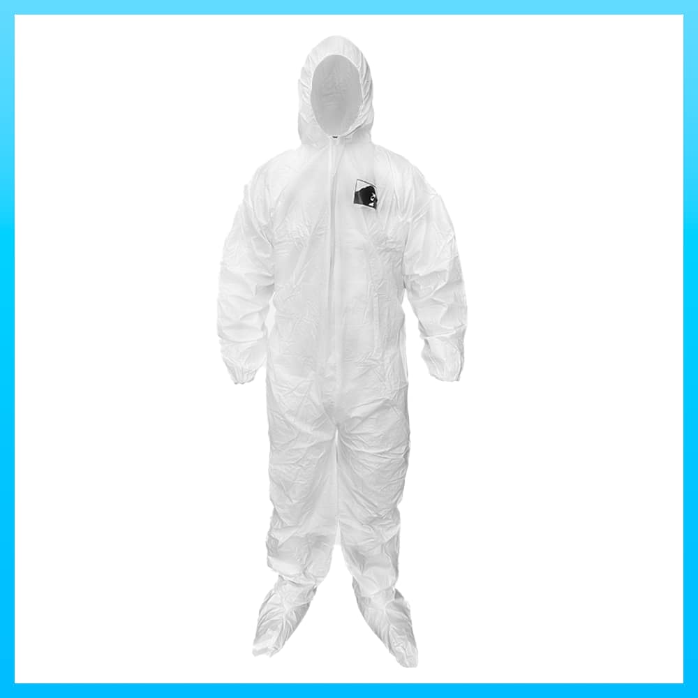 Gorilla Truckbox White Disposable Coverall