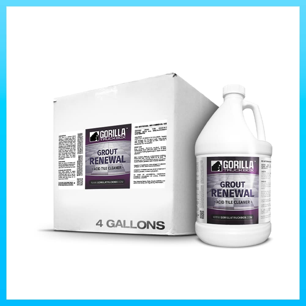 Gorilla Grout Renewal Acid Tile Cleaner - Case (4 gallons)