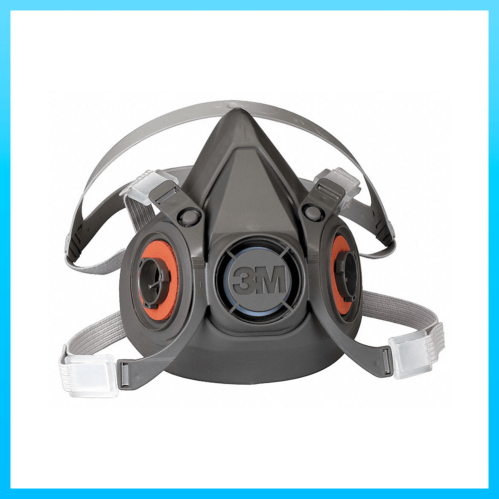 Half Face Respirator, 3M 6000, Small