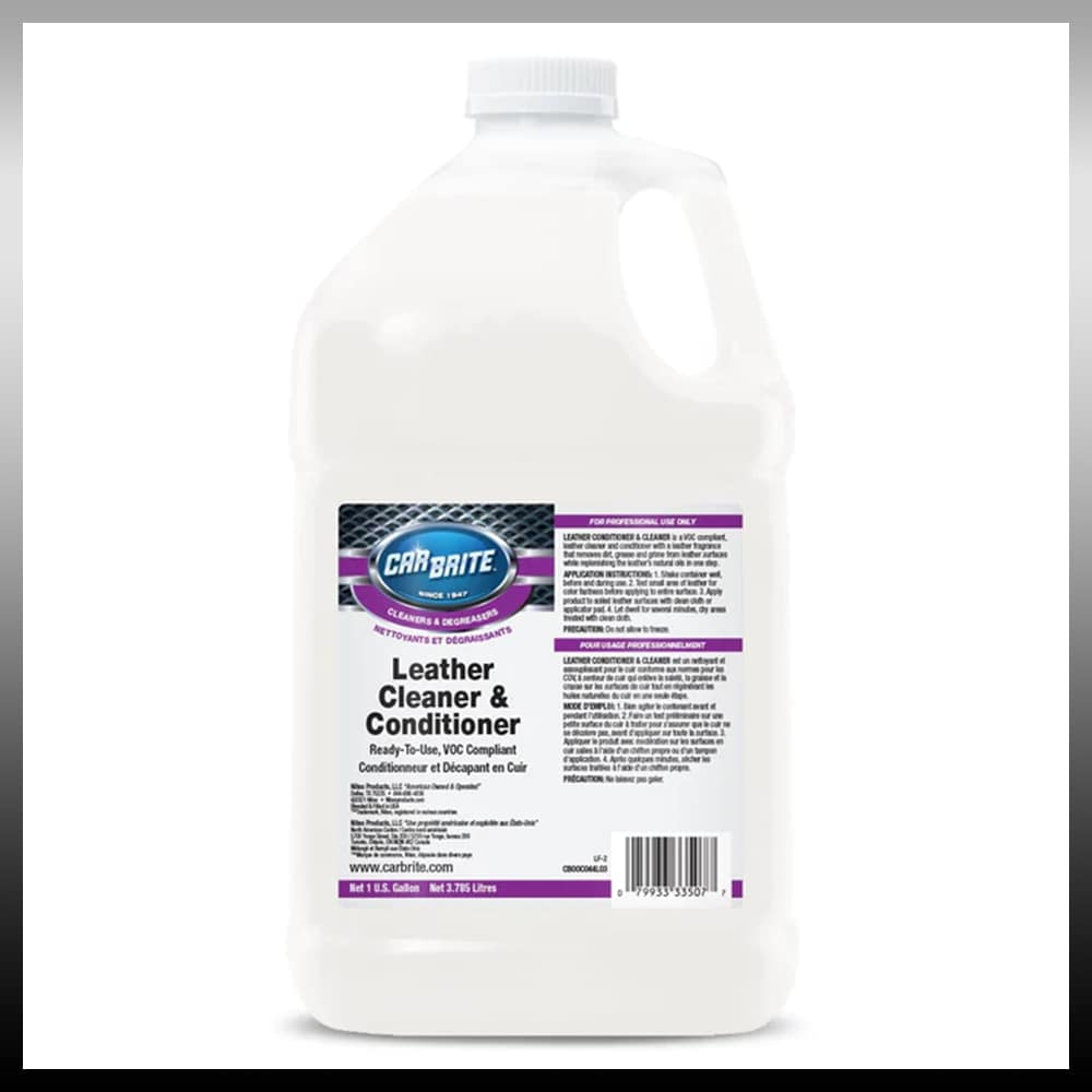 Car Brite | Leather Conditioner & Cleaner (One Gallon)