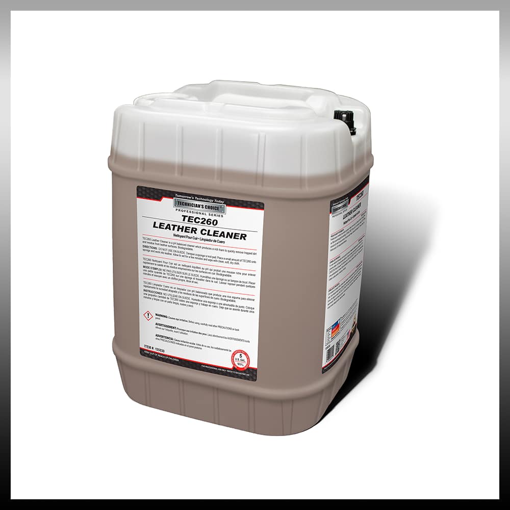 TECHNICIANS CHOICE - TEC260 Leather Cleaner - Leather Restorer (5 Gallon)