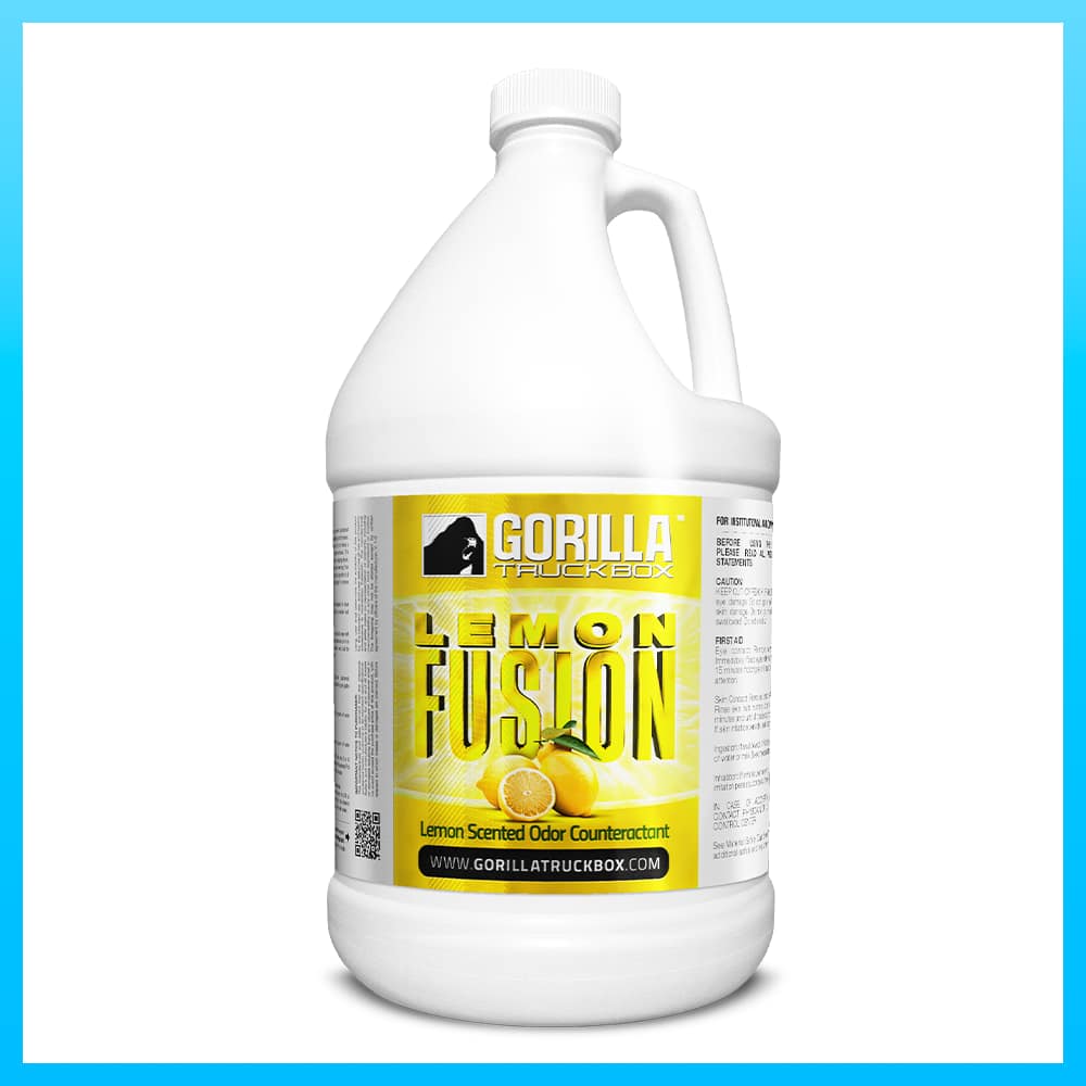 Gorilla Truckbox - Gorilla Lemon Fusion Odor Counteractant - Carpet Deodorizer, Gallon