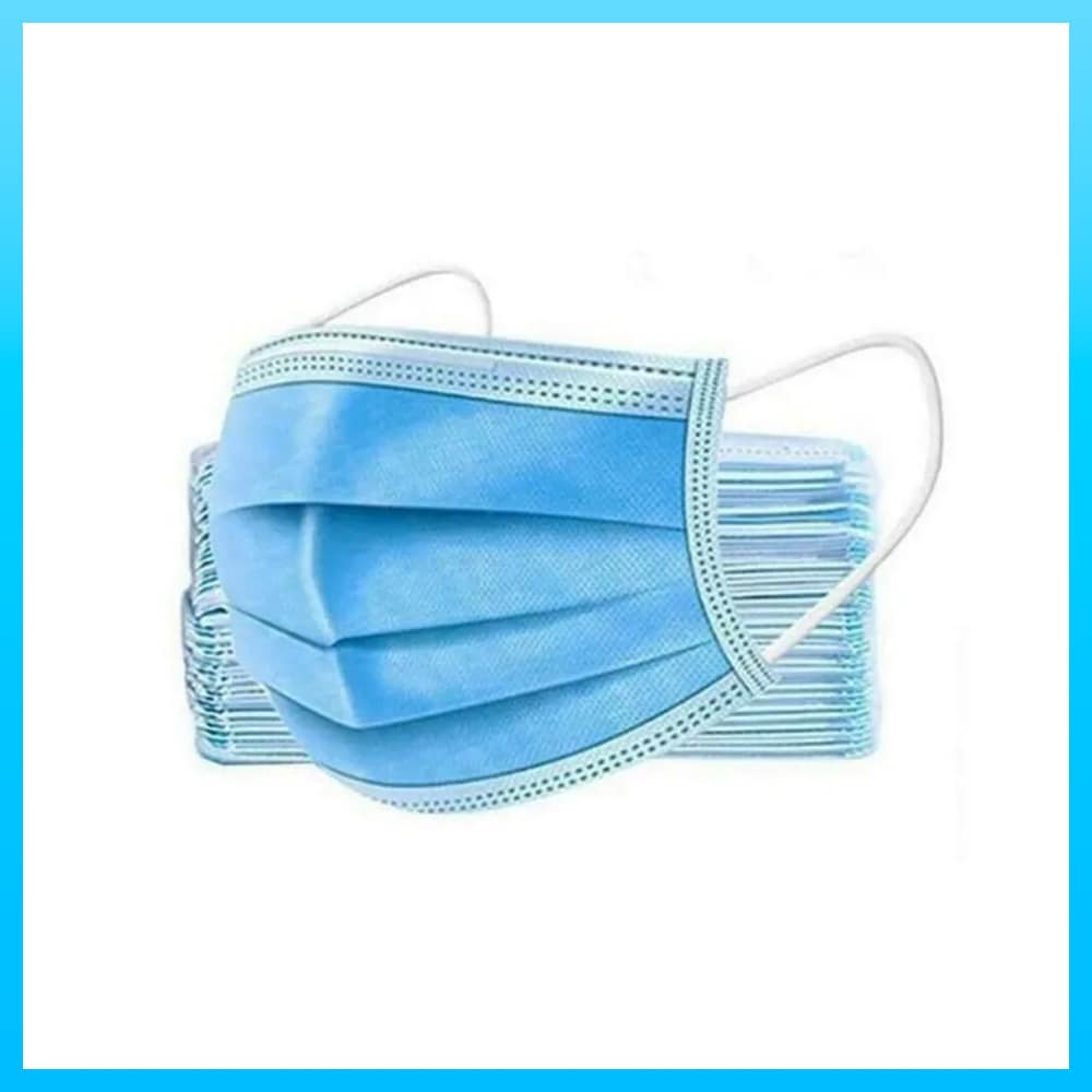 3ply Disposable Protective Mask, 50 pack