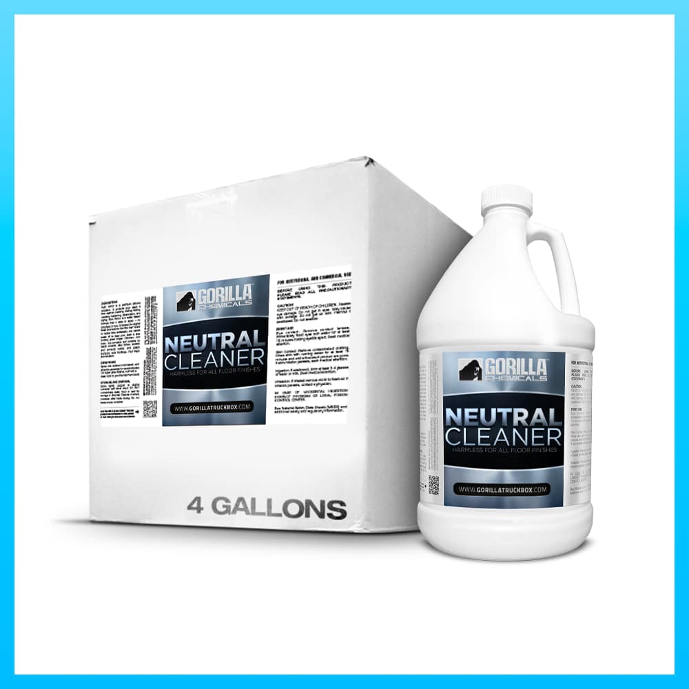 Gorilla Neutral Cleaner - Case (4 Gallons)