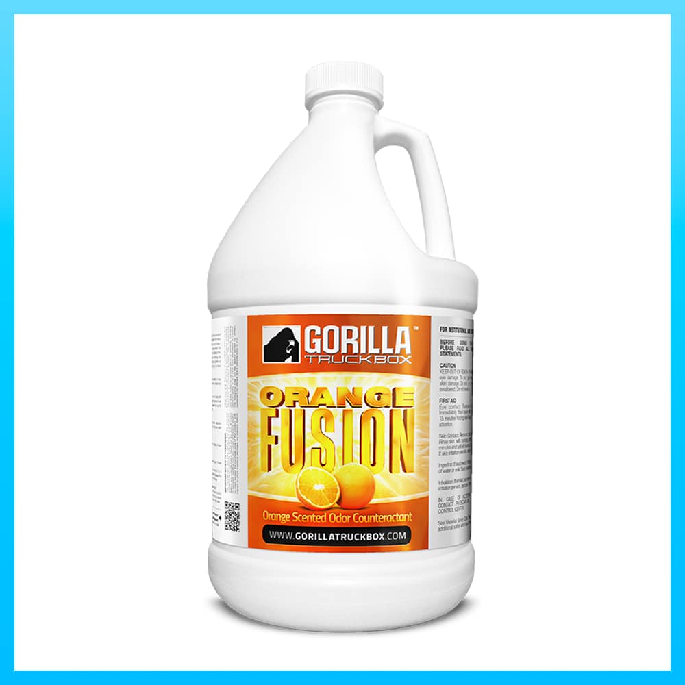 Gorilla Truckbox - Gorilla Orange Fusion, Odor Counteractant - Carpet Deodorizer, Gallon