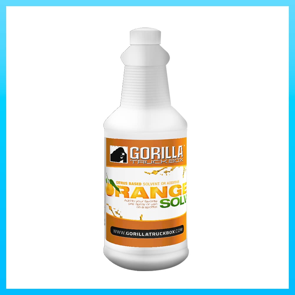 Gorilla Truckbox - Orange Solv - Carpet Spotter & Booster, Quart