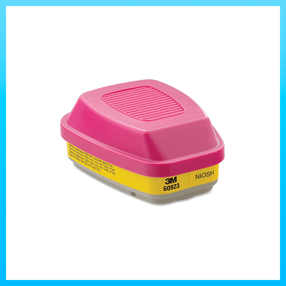 3M P100 Organic Vapor Cartridge, Set of 2