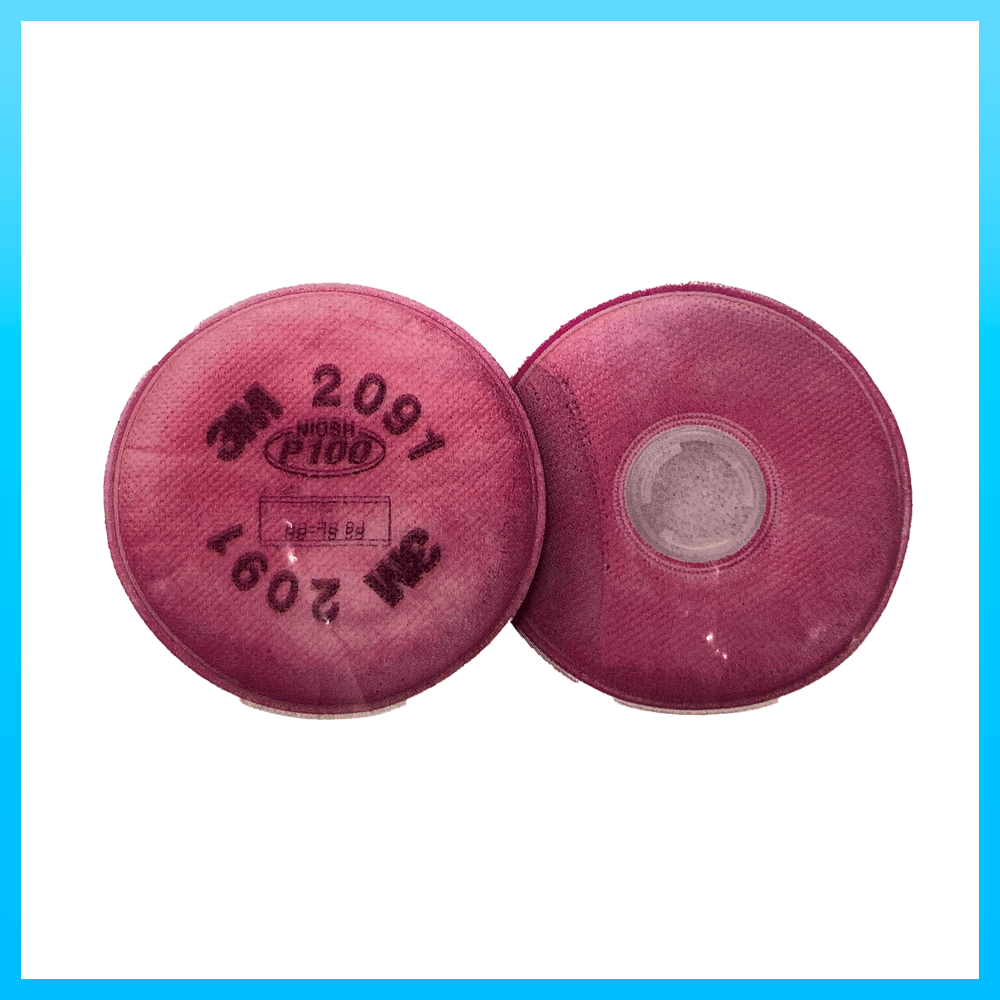 3M P100 Particulate Filter, Set of 2