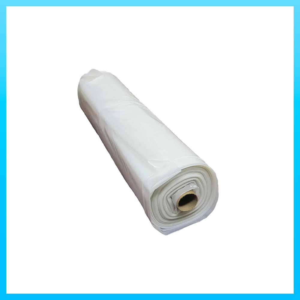 Poly Sheeting Roll, 6 Mil, 20x100, Clear