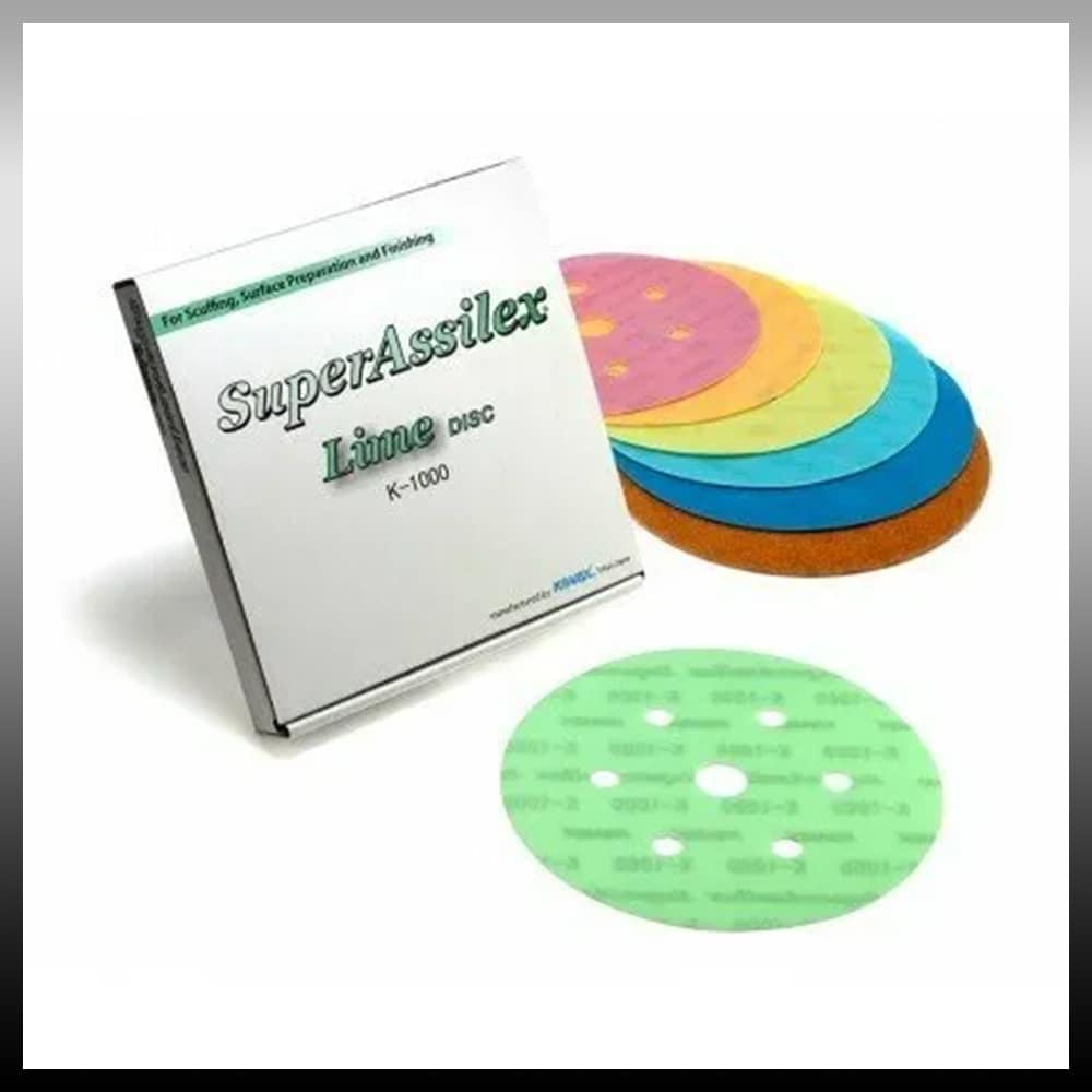 Super Assilex Discs - 6", Brown, 240 (Box of 25)