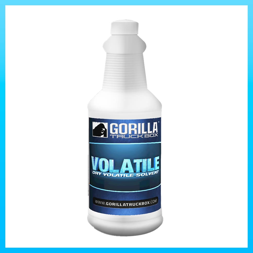 Gorilla Truckbox - Dry Volatile - Dry Cleaning Solvent, Quart