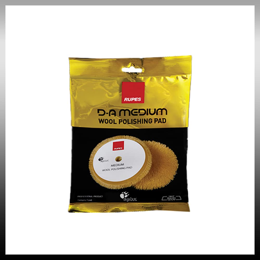 Rupes BW Fine 5" Yellow Wool Polishing Pads