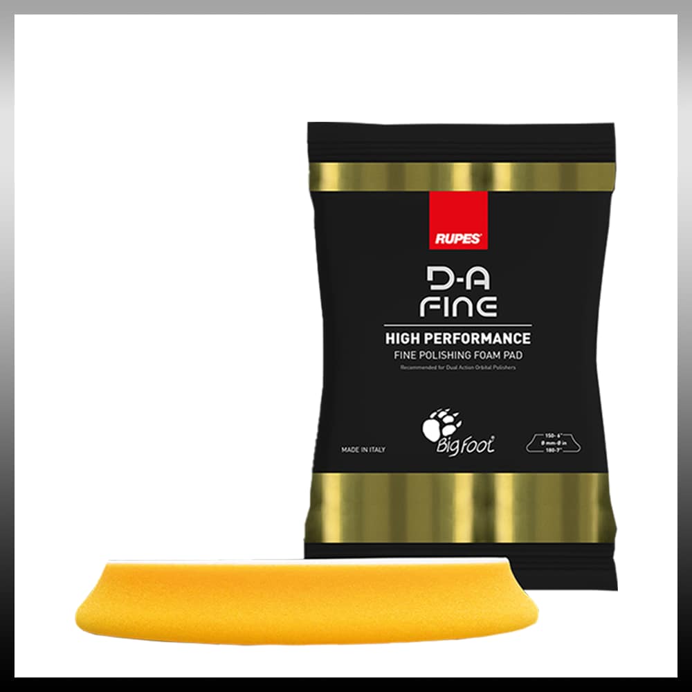 Rupes DA Fine 5" Yellow Foam Polishing Pads