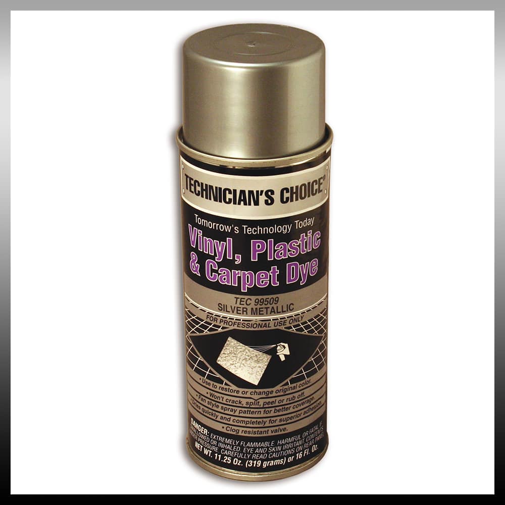 TEC99509 Silver Metallic Plastic & Carpet Dye (11.25 oz)