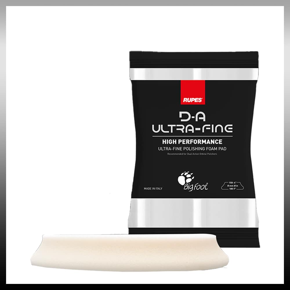 Rupes DA 5" White Foam Polishing Pads