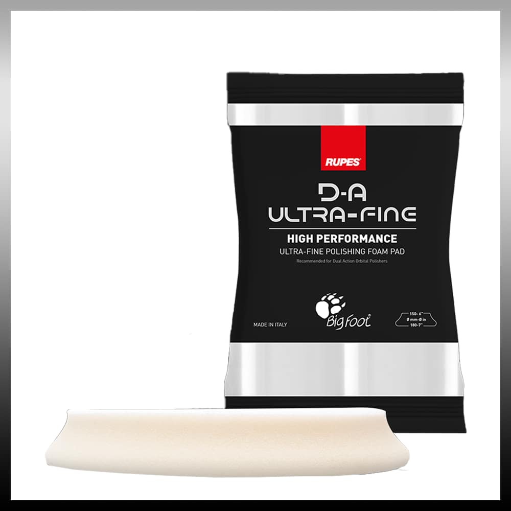 Rupes DA 6" White Foam Polishing Pads
