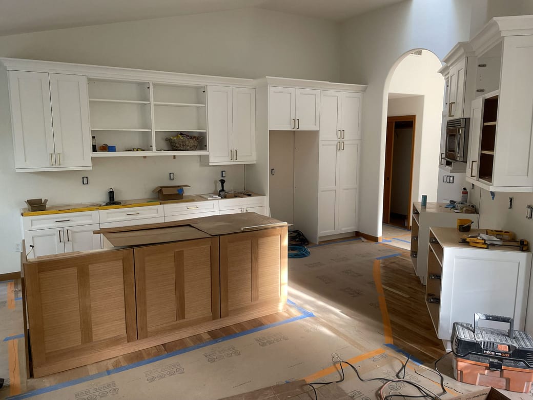 Felver Unfinished 1 Edited Kitchen Remodel Process