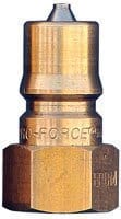 Male Quick Connect, 1/4" Brass