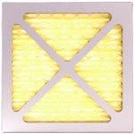 Pleated Filter, 12x12x1 fits drieaz 1200, phoenix R200, R175 R150, R125