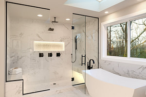 Billings Tile Studio, Luxury Tile Bathroom