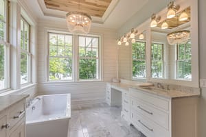 Custom bathroom, bathroom remodel, spa bathroom, bath renovation