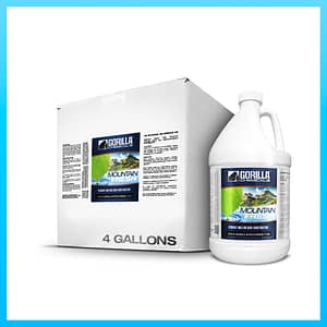 Gorilla Truckbox - Gorilla Mountain Fresh Odor Counteractant - Carpet Deodorizer, Case (4 Gallons)