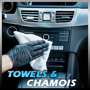 CHAMOIS AND TOWELS
