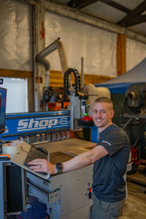 MattCNC CNC Machine, Wood, Live Edge, Lakewood Live Edge
