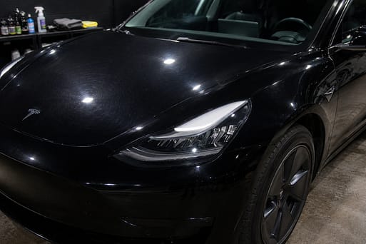 TelsaPaintCorrection Tesla, Swirl Marks