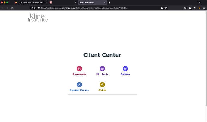 Client_Center_Authenticated Client Center Self Service