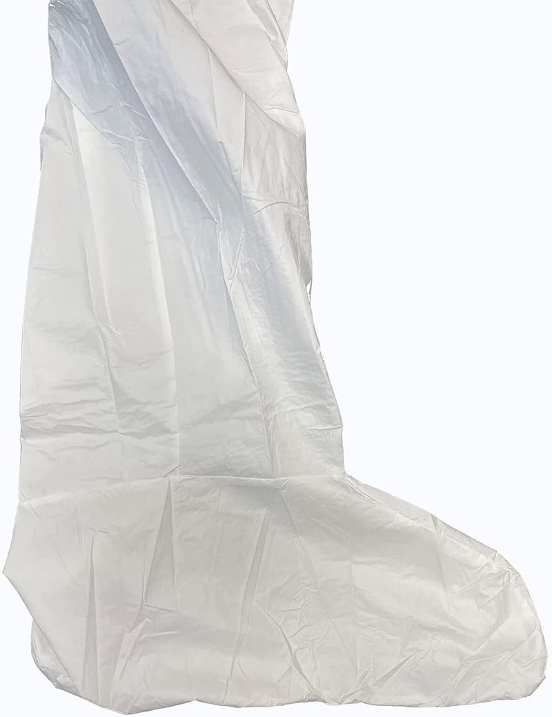 Gorilla Truckbox White Disposable Coverall, Extra Large