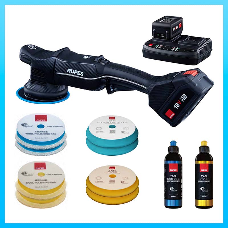 RUPES HLR15/CB2/BAS | iBrid Nano Polisher Kit