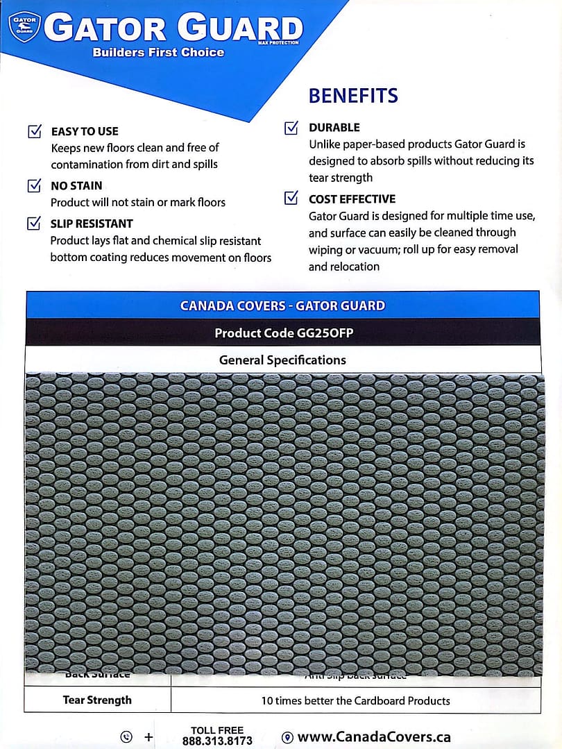 Gator Guard | Floor Protectant | 38in x 100ft Roll - Image 4