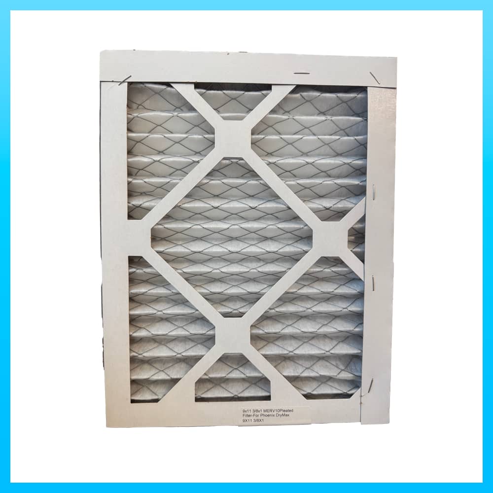 09x11 3/8x1 | MERV10 Pleated Filter | For Phoenix DryMax