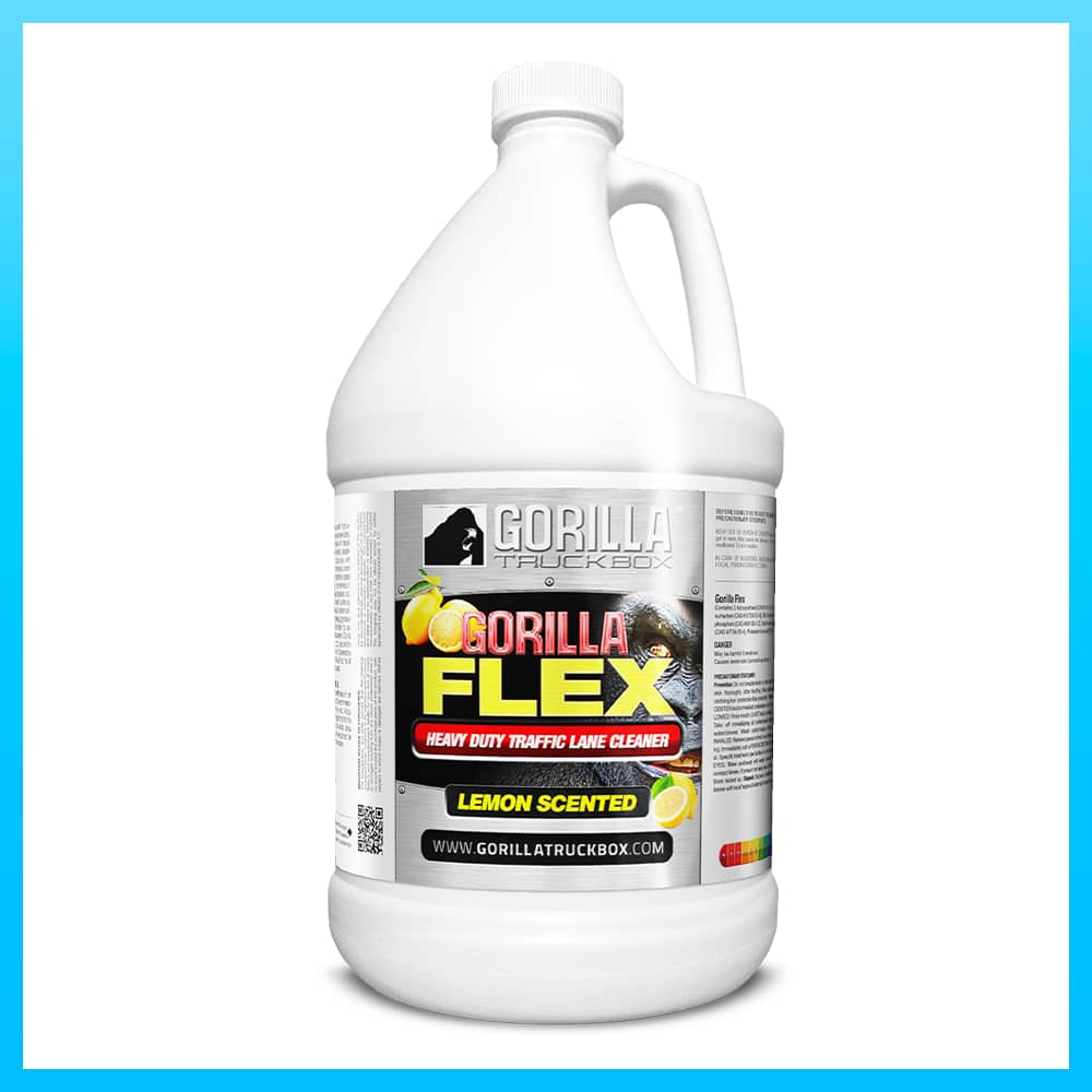 Gorilla Truckbox - Gorilla Flex Lemon - High Alkaline Traffic Lane Pre-Spray, Gallon