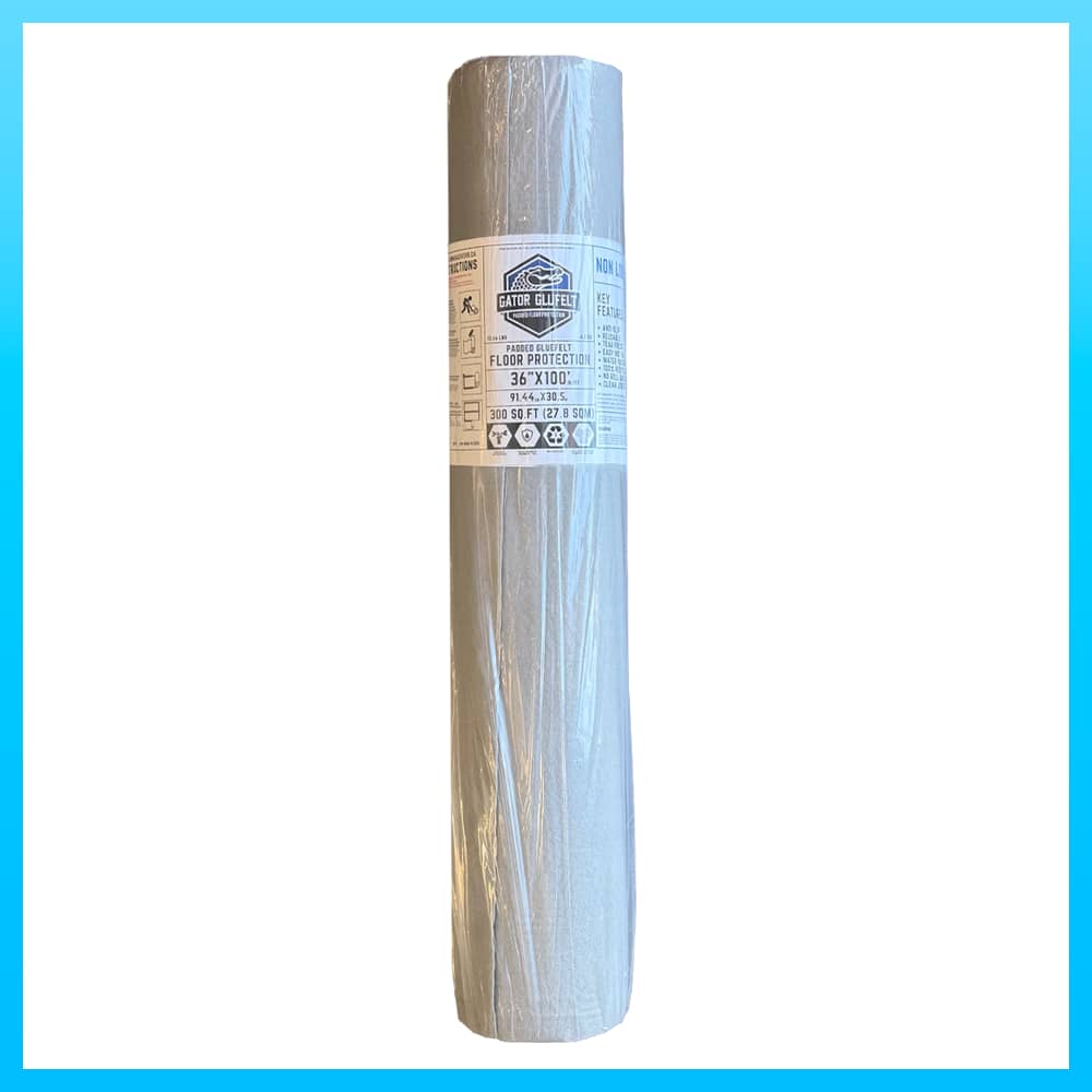 Gator Guard Glufelt | Reusable Self-Adhesive Flooring