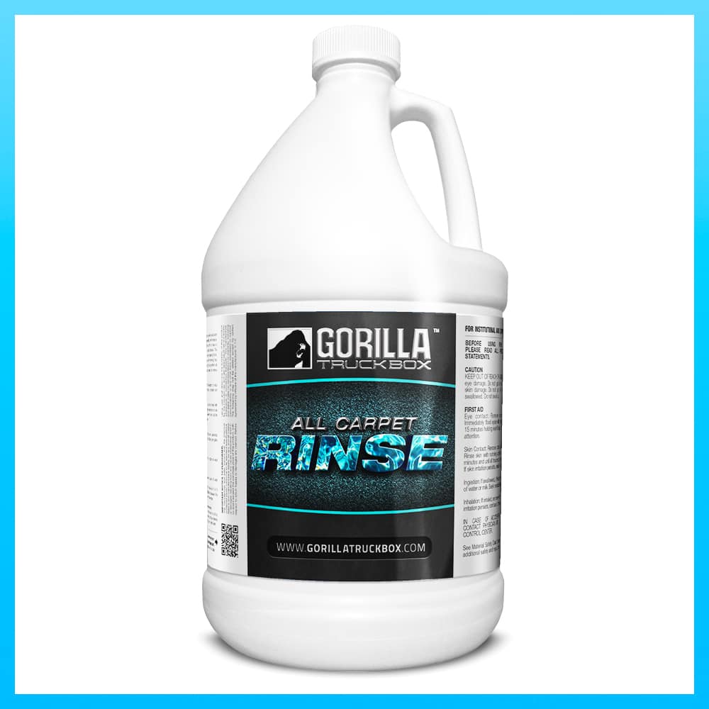 Gorilla Truckbox - Gorilla All Carpet Rinse - Acid Rinse, Gallon