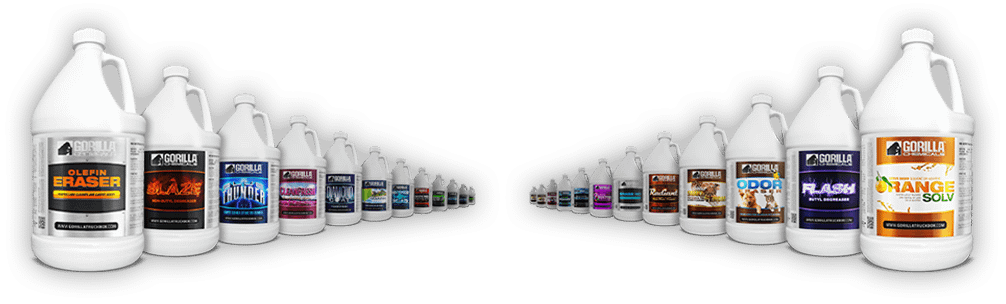 Chemical Lineup Chemical Cleaning Restoration Lineup
