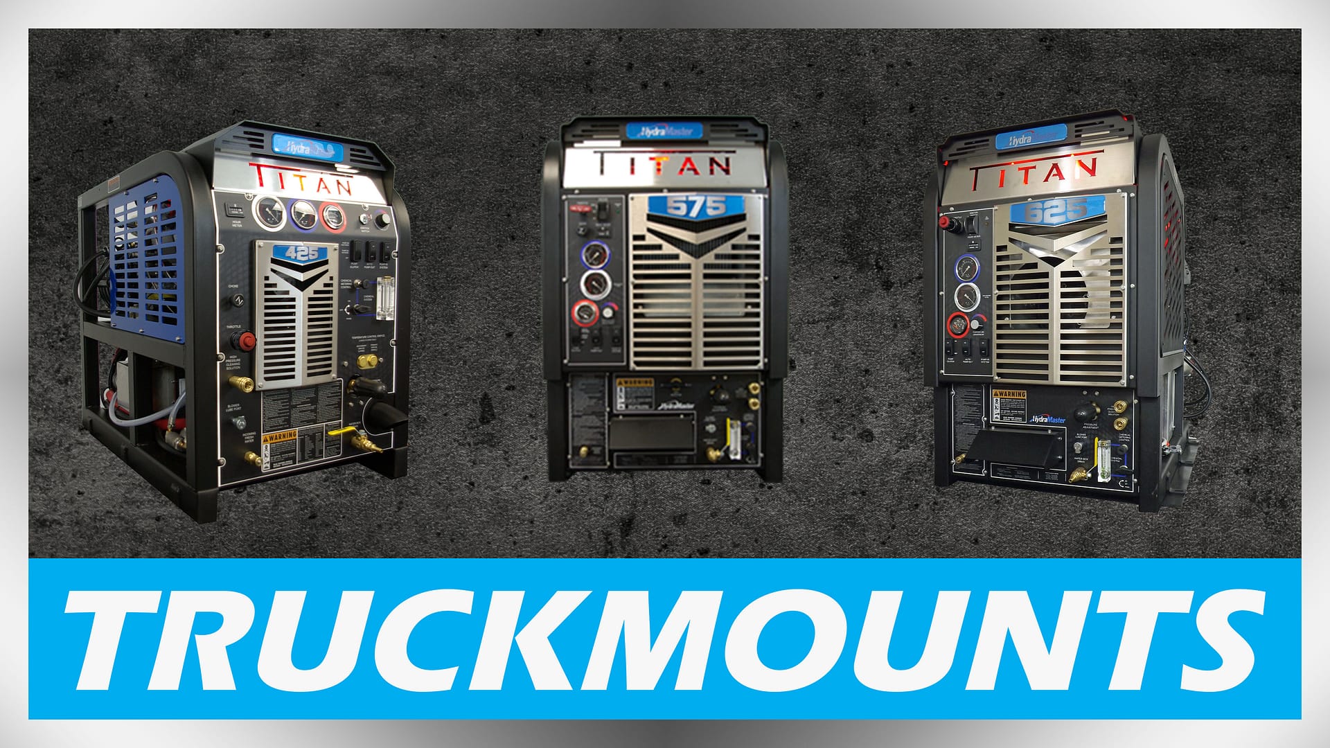 Truck mounts, truckmounts, carpet cleaning truckmounts, titan, prochem